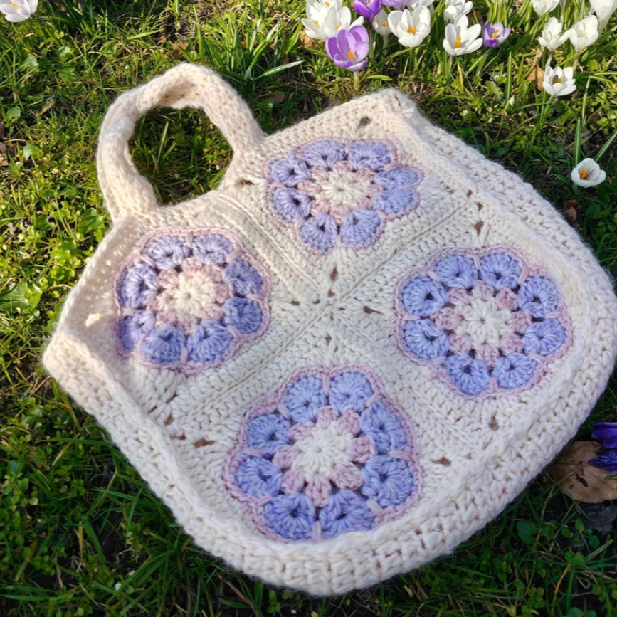 Flower Square Bag