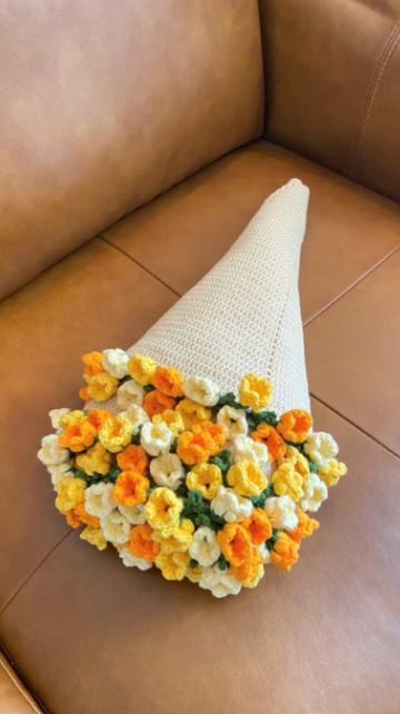 Flower Bouquet Blanket