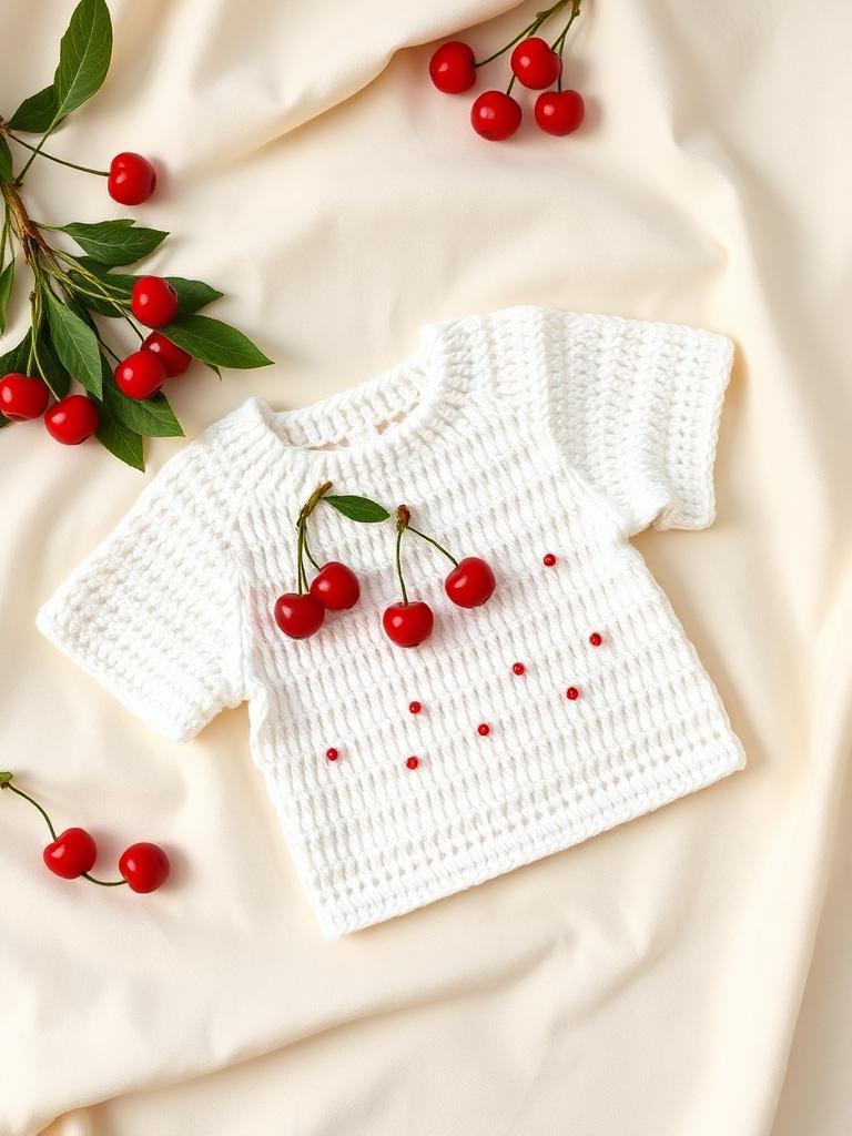 Cherry Baby Tee